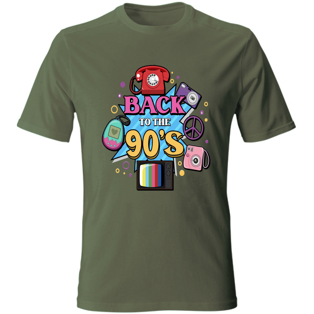 T-Shirt Unisex Back to the 90