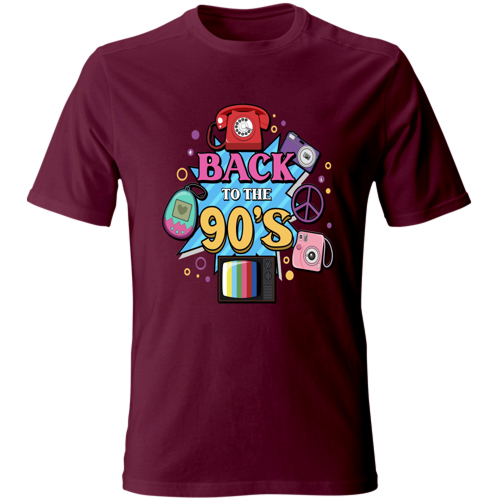 T-Shirt Unisex Back to the 90