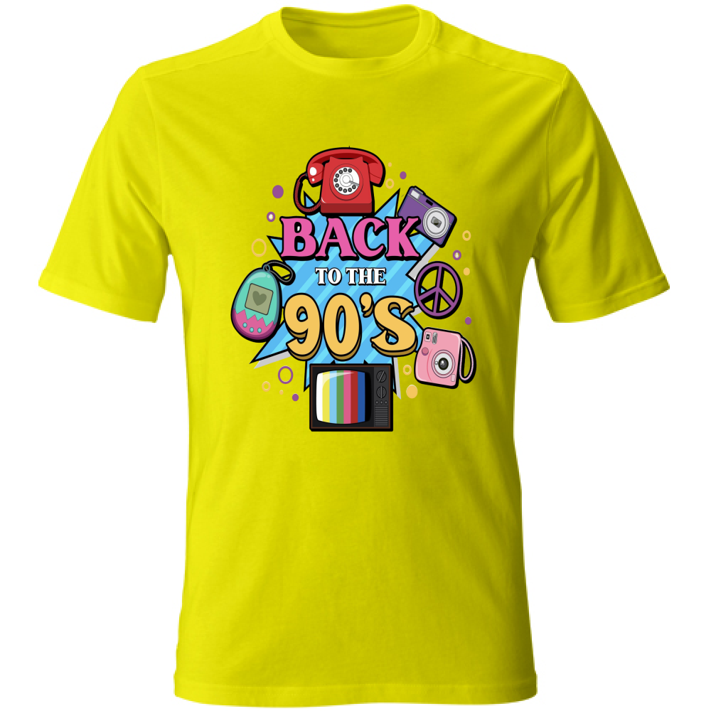 T-Shirt Unisex Back to the 90