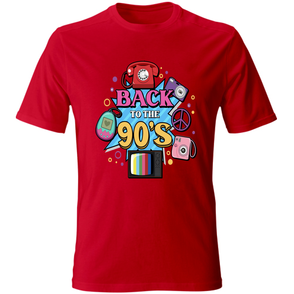 T-Shirt Unisex Back to the 90